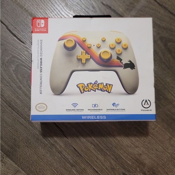 Nintendo Switch Pokemon Bluetooth Wireless Gaming Controller - Picture 1 of 1